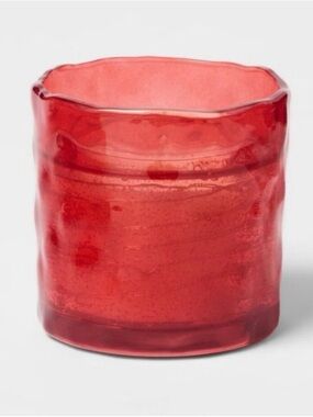 Twinkle Light LED Glass Jar Candle- Hibiscus Al Fresco & Citronella 3.5oz NWT